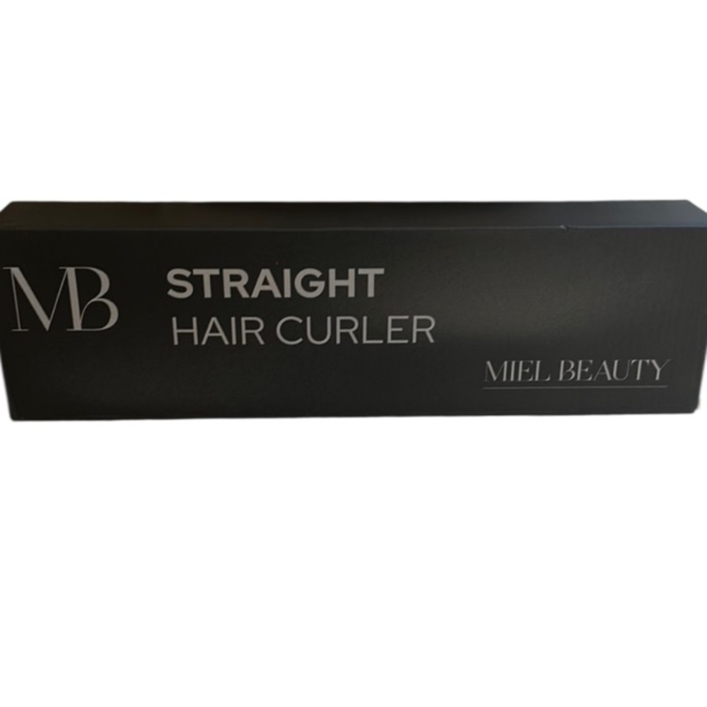 Miel Beauty Straight Hair Curler -‎ Black
